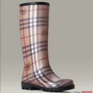 Burberry House Check Rainboots